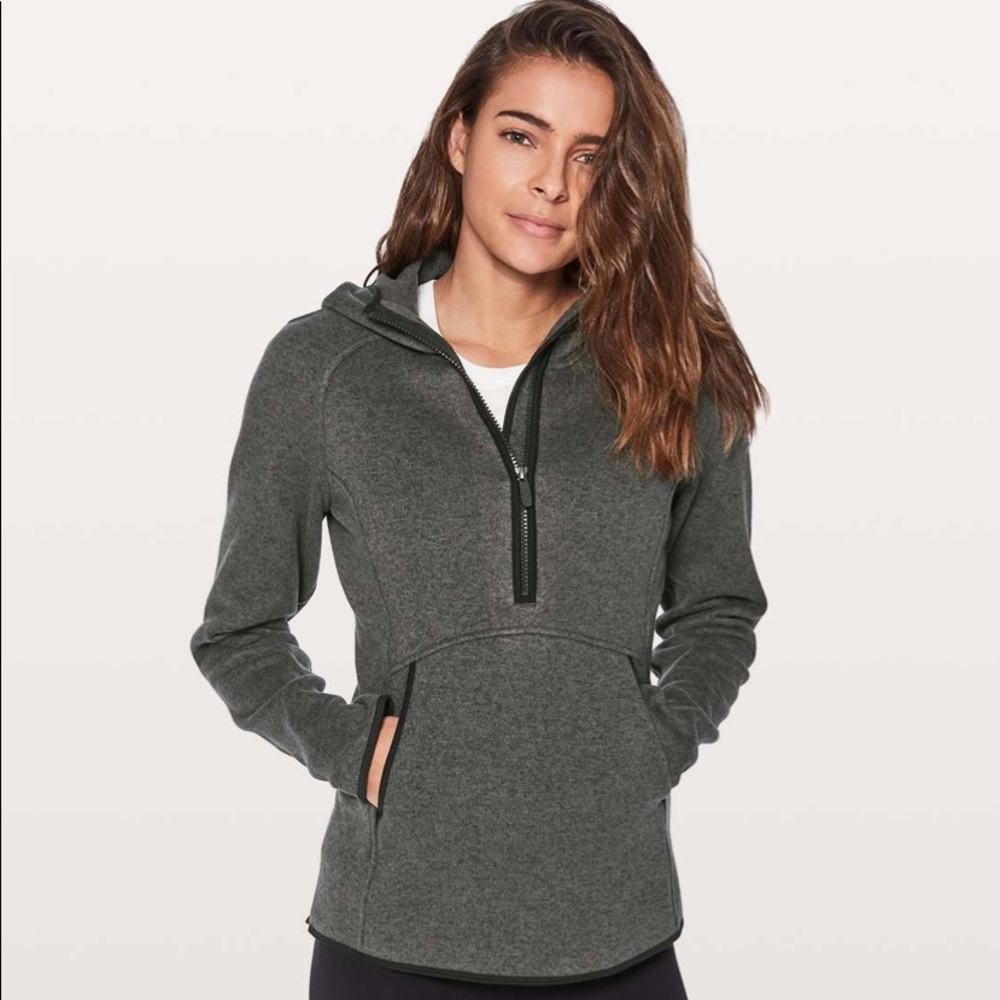 NWOT LULULEMON FLEECE & THANK YOU HOODIE SIZE 6